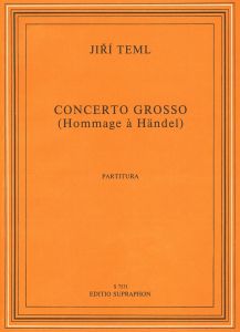 Concerto grosso - Hommage a Handel (Study Score)