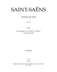 Oratorio de Noël Op.12 (Double Bass)