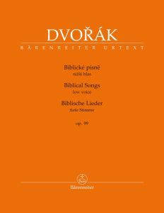 Biblical Songs Op.99 (Low Voice & Piano)