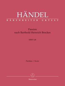 Passion nach Barthold Heinrich Brockes (HWV 48) (Full Score, paperback)
