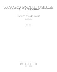 Sursum chordis corda for Piano Op.81a