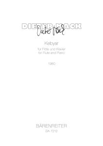 KEBYAR for Flute & Piano