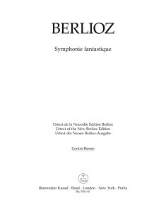 Symphonie fantastique Op.14 (Double Bass)