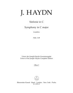 Symphony No.69 in C major (Laudon) (Hob.I:69) (Wind Set)