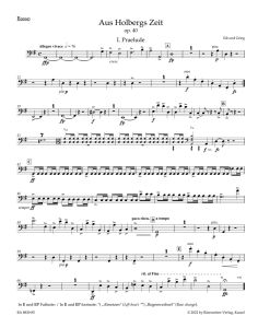 Holberg Suite (From Holberg's Time) Op.40 (Double Bass)