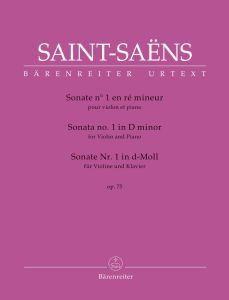 Sonata No.1 for Violin and Piano in D minor Op.75