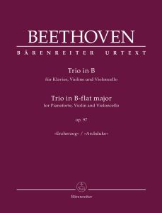 Piano Trio in B-flat major Op.97 (Archduke) (Score & Parts)