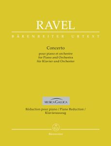 Concerto in G major for Piano (Full Score)