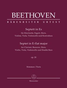 Septet in E-flat major Op.20 (Parts)