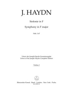 Symphony No.67 in F major (Hob.I:67) (Violin I)