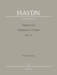 Symphony No.67 in F major (Hob.I:67) (Full Score)
