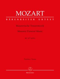 Masonic Funeral Music (K.477) (479a) (Full Score)