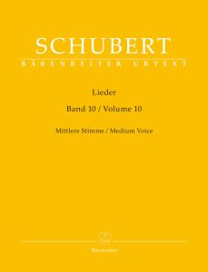 Lieder Volume 10, Medium Voice & Piano
