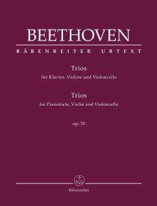 Trios for Pianoforte, Violin and Violoncello Op.70 (Score & Parts)