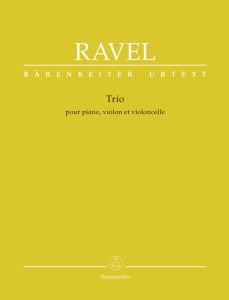 Trio for Piano, Violin and Violoncello (Score & Parts)