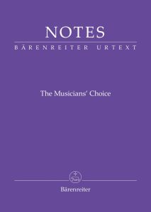 Barenreiter Notes Manuscript and Notebook