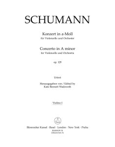Concerto for Violoncello in A minor Op.129 (Violin I)