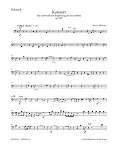 Concerto for Violoncello in A minor Op.129 (Cello)