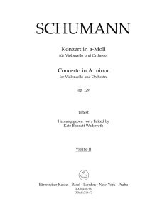 Concerto for Violoncello in A minor Op.129 (Violin II)