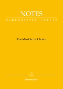 Barenreiter Notes Manuscript and Notebook