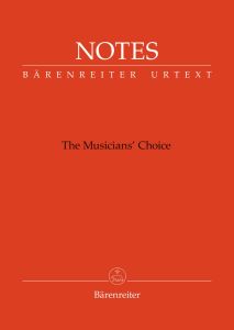 Barenreiter Notes Manuscript and Notebook