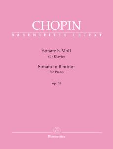 Sonata for Piano in B minor Op.58