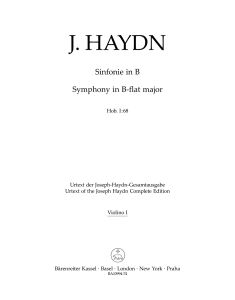 Symphony No.68 in B-flat major (Hob.I:68) (Violin I)