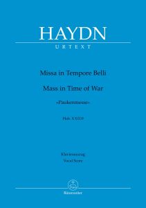 Missa in Tempore Belli (Hob.XXII:9) (Mass in Time of War) (Vocal Score)