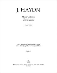 Missa Cellensis (Mariazellermesse) (Hob.XXII:8) (Violin I)