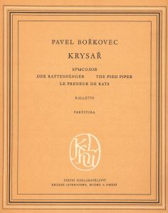 Krysar (The Pied Piper of Hamelin) Ballet music (Full Score, paperback)