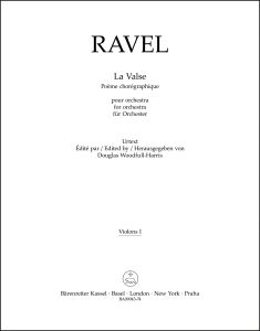 La Valse for Orchestra (Violin I)