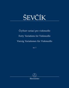 Forty Variations Op.3 for Violoncello