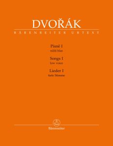 Songs I for Low Voice and Piano