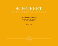 Six Grandes Marches for Piano Four-hands Op.40 D 819