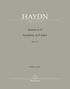 Symphony No.61 in D major (Hob.I:61) (Full Score, paperback)